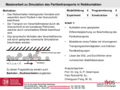 Masterarbeit Partikeltransport