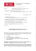Ausführungen zum Wahlergebnis hinsichtlich Wahlverfahren und Einspruchsmöglichkeiten