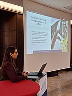 Chiara Riccardi beim Vortrag