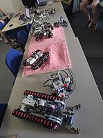 Verschiedene Prototypen für den Unterbau