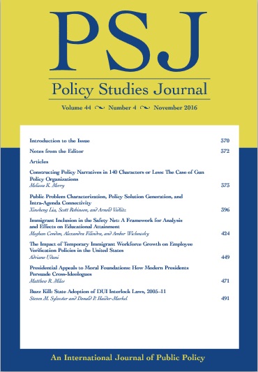 Policy Studies Journal