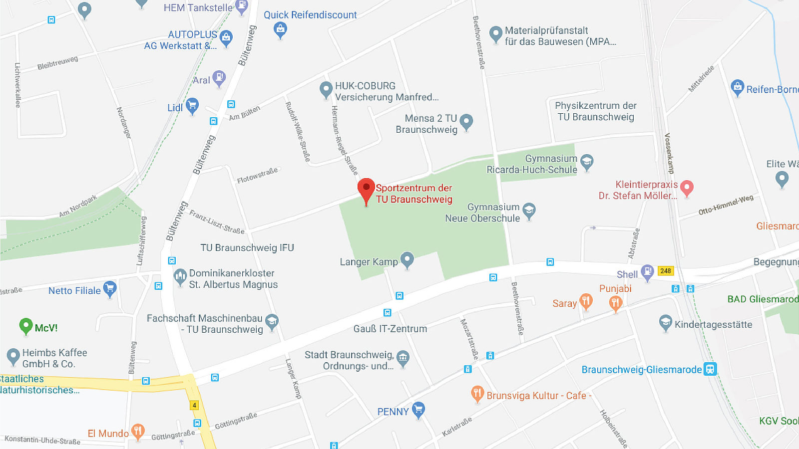 Google Maps Franz-Liszt-Straße