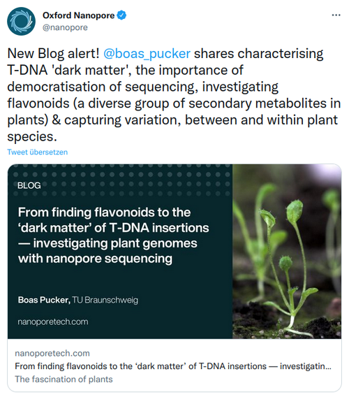 Long read sequencing in plant genomics blog entry
