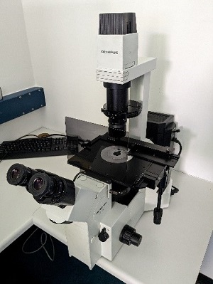 Olympus Optical Co Inverses System-Mikroskop IX50