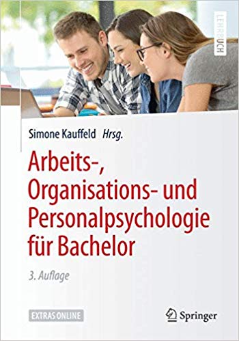 Cover des Buches Arbeits-, Organisations- und Personalpsychologie für Bachelor