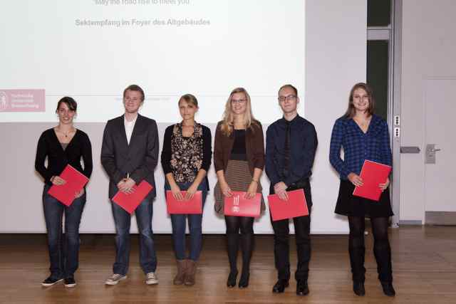 Absolventenfeier Biowissenschaften 2012