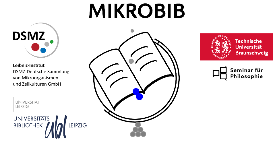 Gesamtlogo aus Teillogos der Teilnehmenden des MIKROBIB-Projektes
