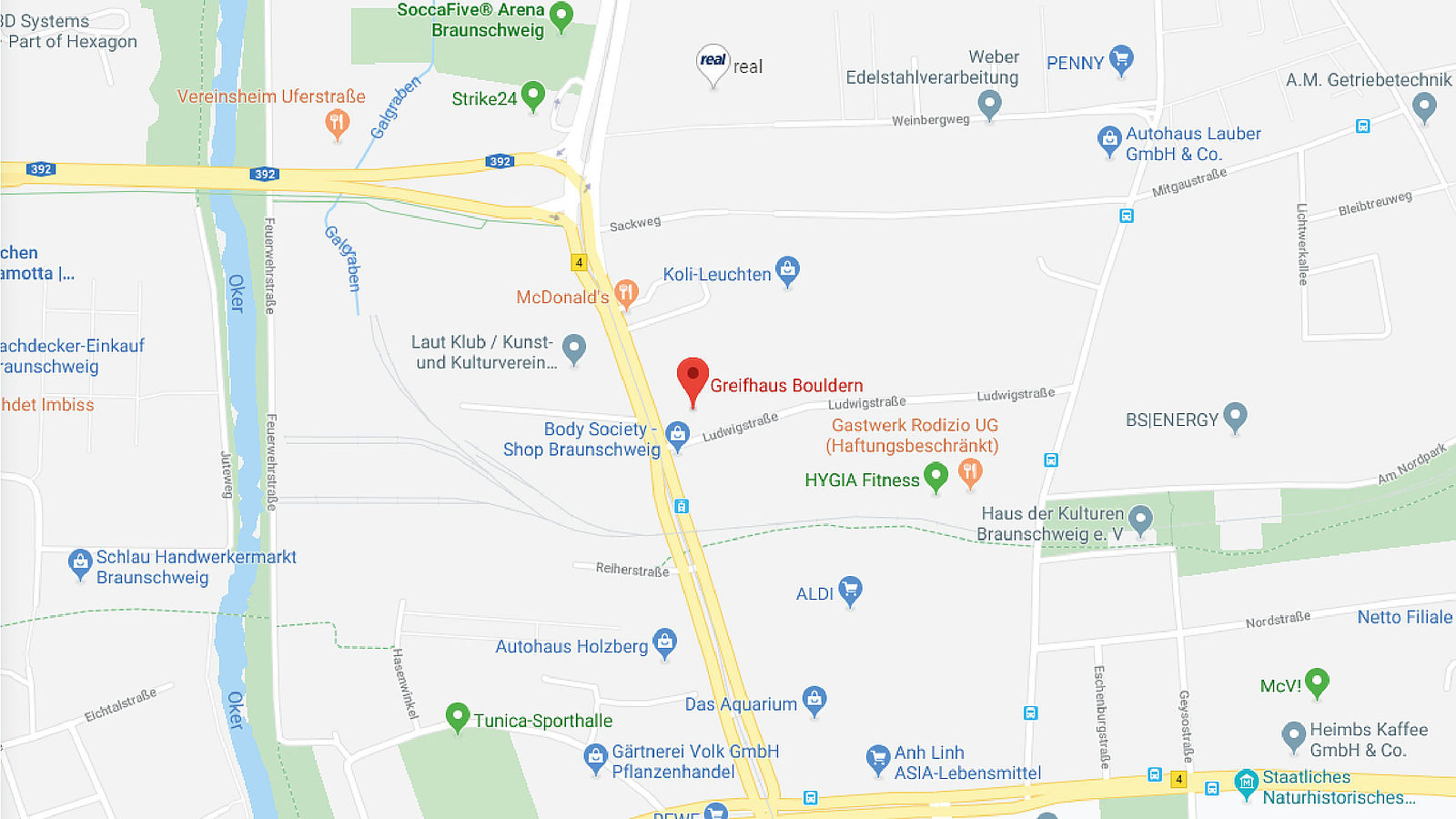 Google Maps Greifhaus
