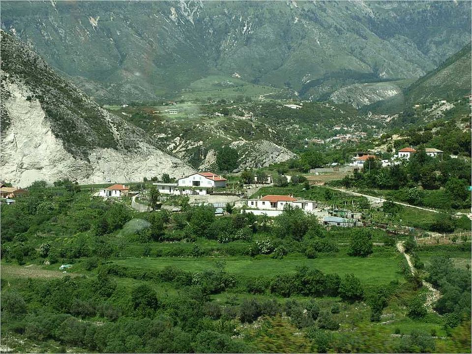 Kulturlandschaft zwischen Vlorë und dem Llogara-Pass