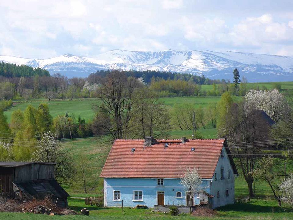 Riesengebirgsvorland westlich Jelenia Góra