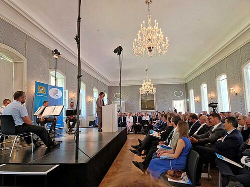 Verleihung der Wissenschaftspreise des Dialogforums Sicherheitspolitik in Schloss Nymphenburg
