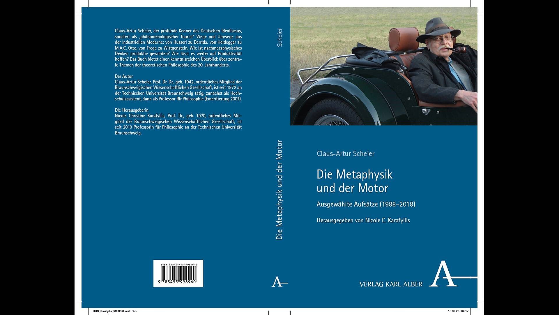 Buchumschlag C.-A. Scheier: Die Metaphysik und der Motor