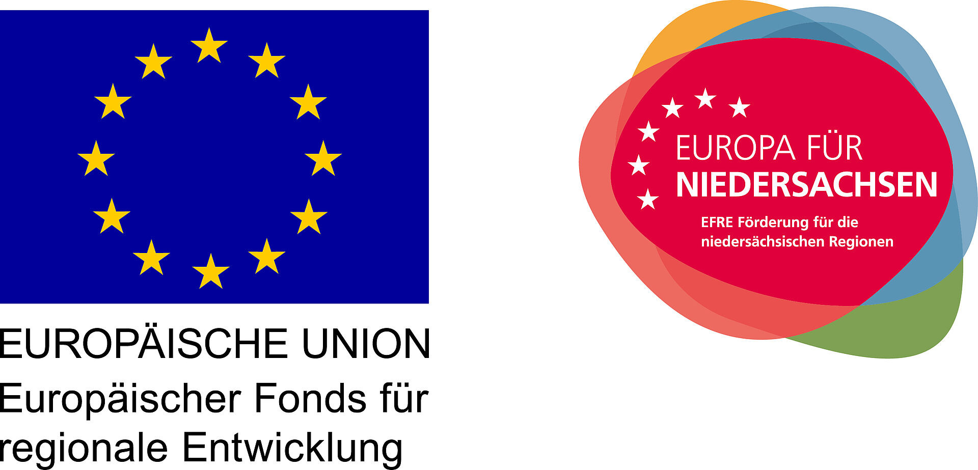 Logo EU und Europa für Niedersachsen