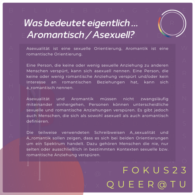 Was bedeutet Aromantisch/Asexuell